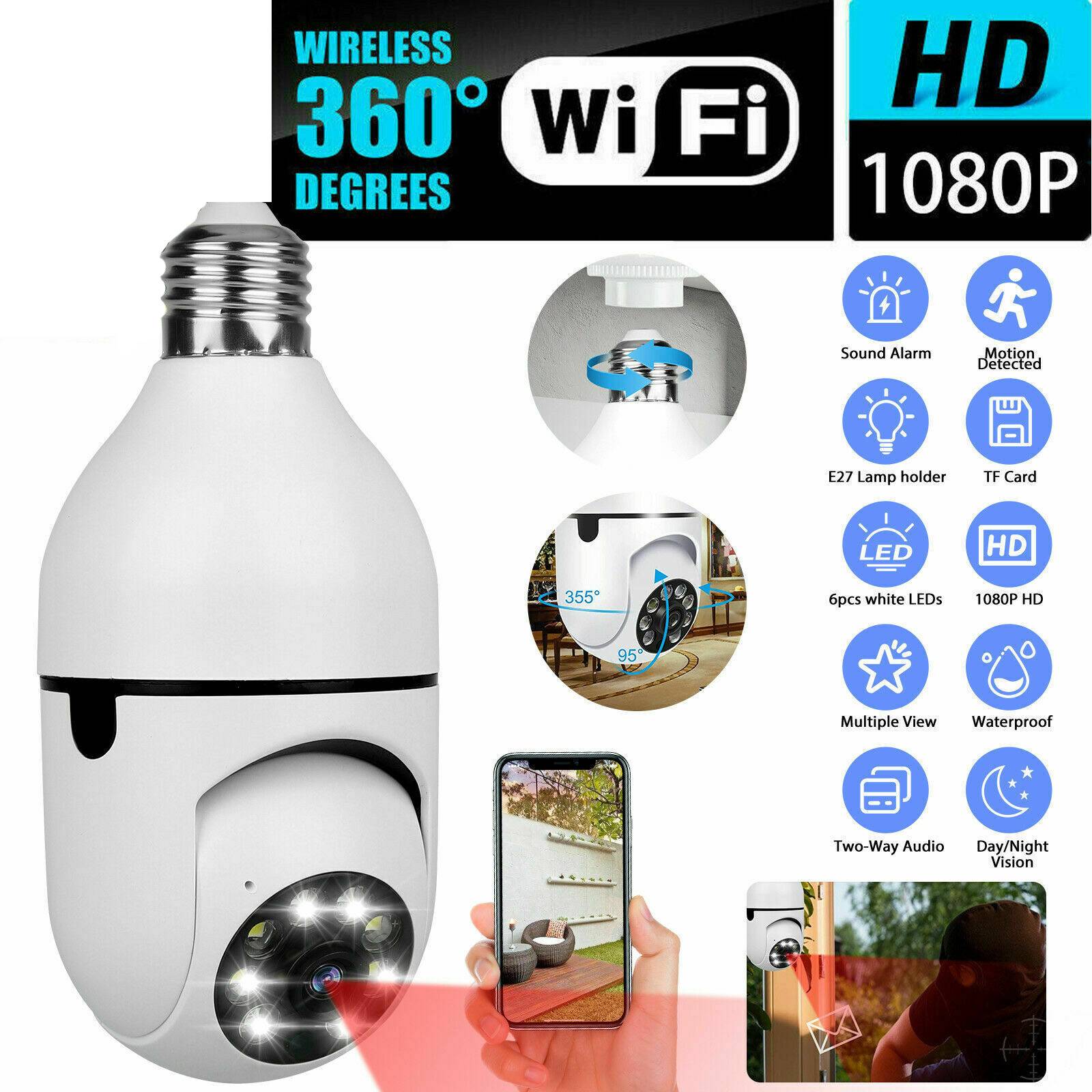 Wireless Camera 1080P HD
